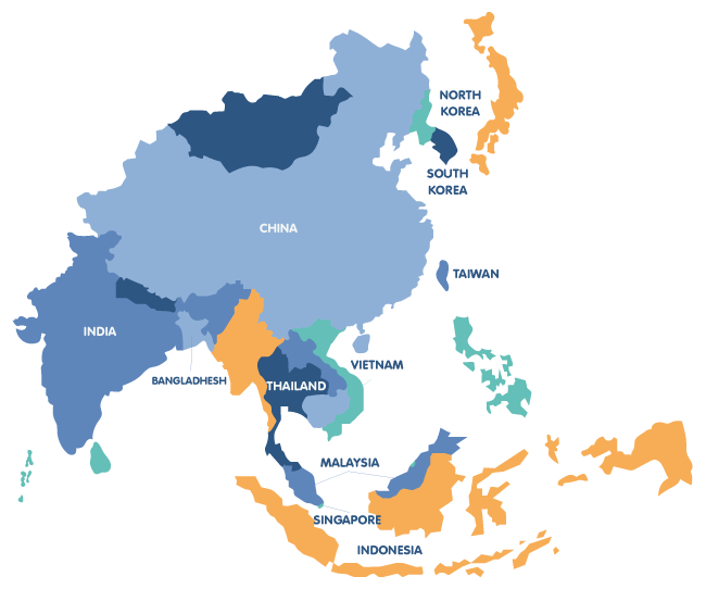 Raw materials sourcing countries